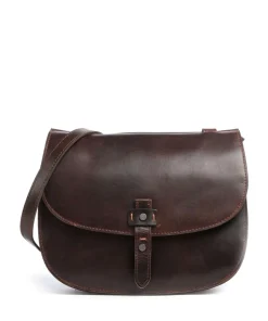 Harold Aberdeen Crossbody bag cow leather dark brown Online
