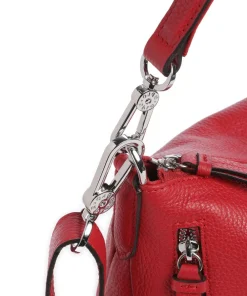 Abro Adria Juna Hobo bag grained cow leather red