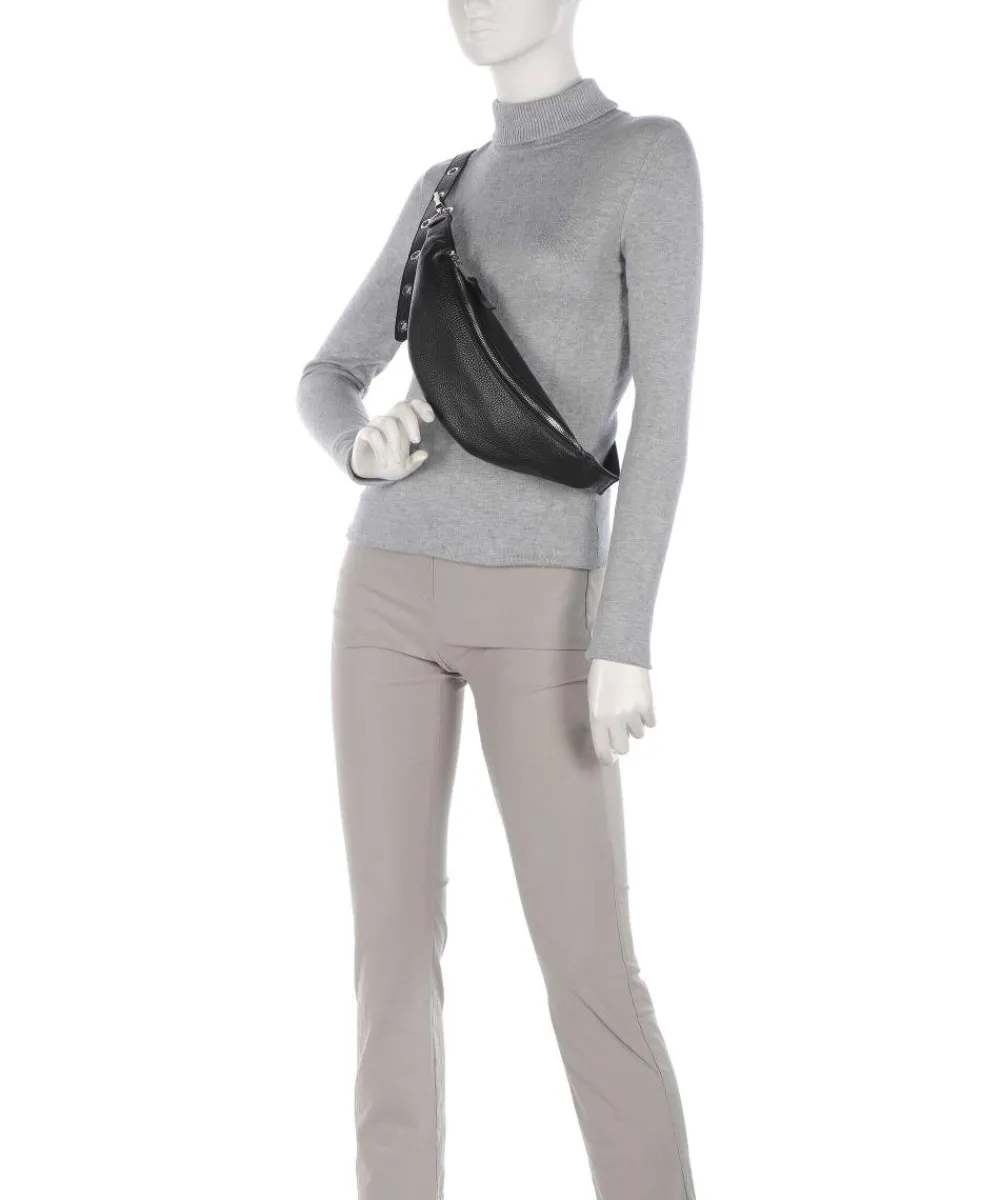 Abro Adria Linna Fanny pack grained cow leather black