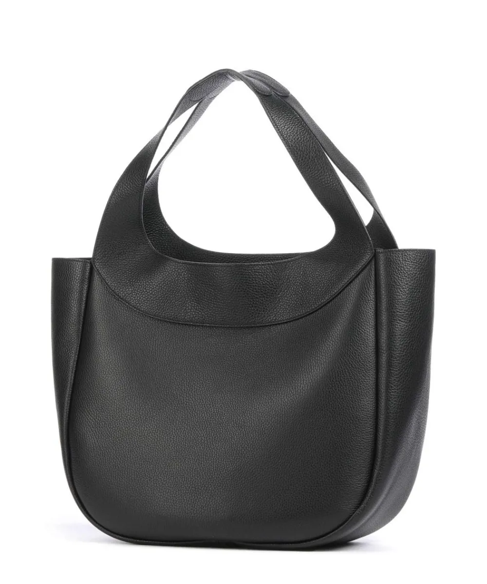 Abro Adria Loft Tote bag grained cow leather black Sale