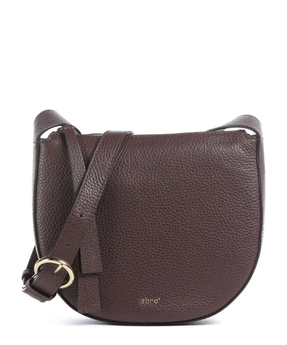 Abro Adria Lulu Crossbody bag grained leather wine Clearance