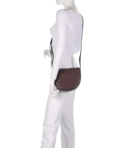 Abro Adria Lulu Crossbody bag grained leather wine Clearance