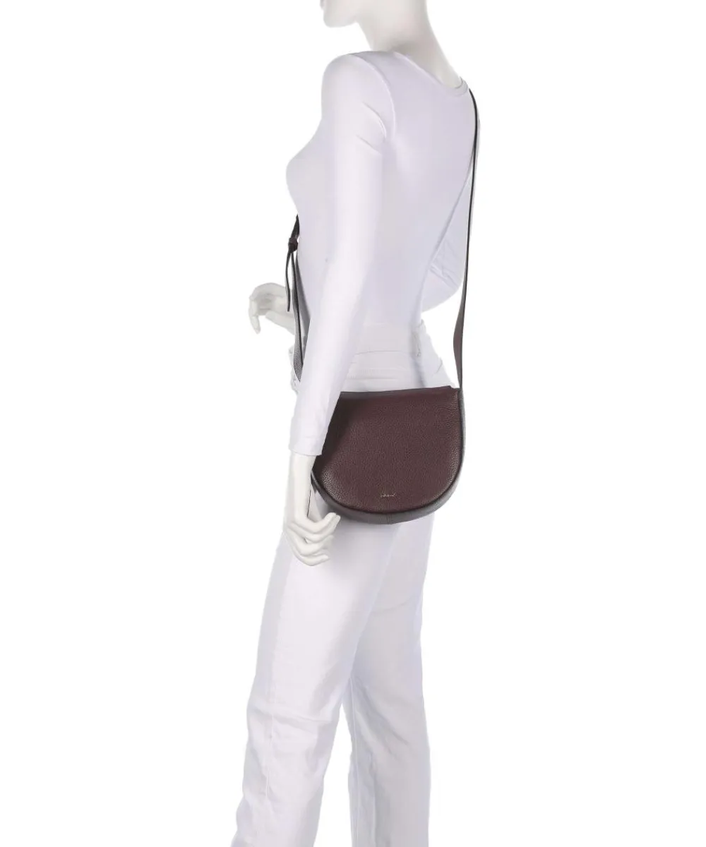Abro Adria Lulu Crossbody bag grained leather wine Clearance