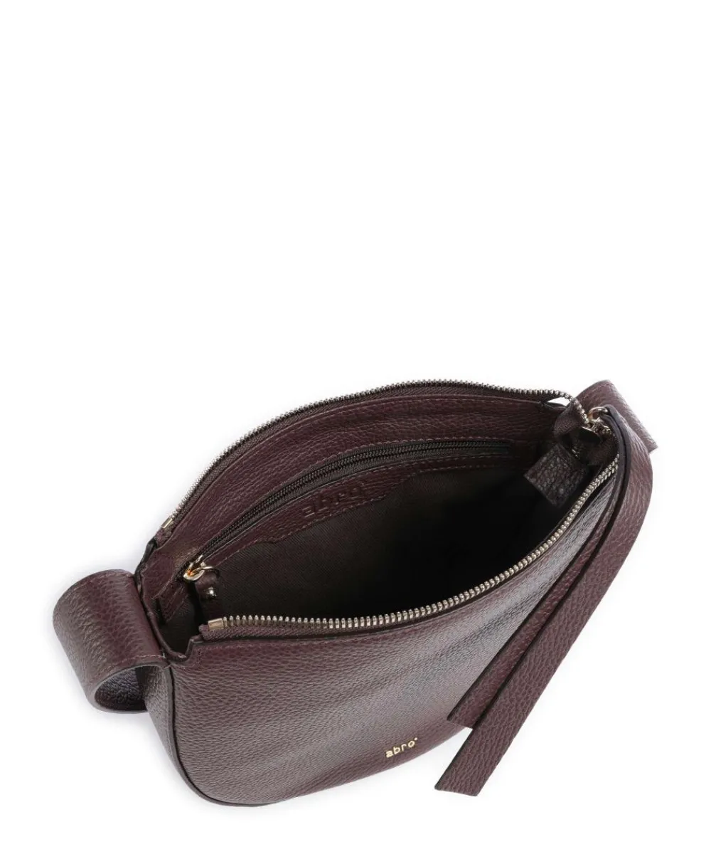 Abro Adria Lulu Crossbody bag grained leather wine Clearance