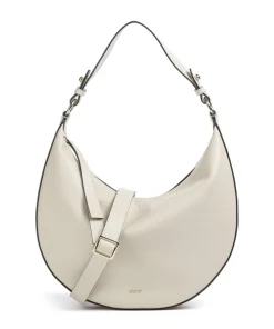 Abro Adria Lulu Hobo bag grained cow leather cream New
