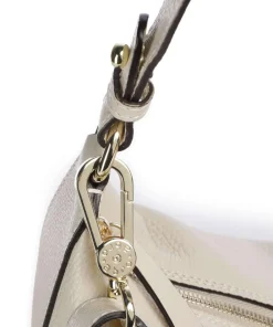 Abro Adria Lulu Hobo bag grained cow leather cream New
