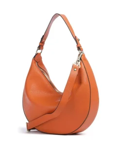 Abro Adria Lulu Hobo bag grained cow leather orange Outlet
