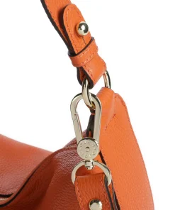 Abro Adria Lulu Hobo bag grained cow leather orange Outlet