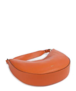Abro Adria Lulu Hobo bag grained cow leather orange Outlet