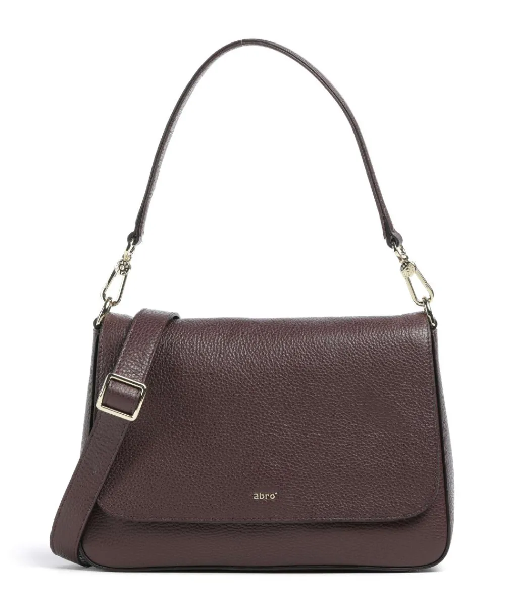 Abro Adria Lulu Shoulder bag grained leather wine Hot