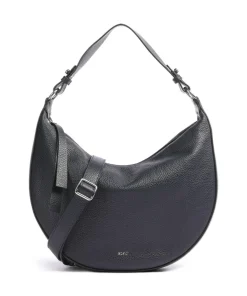 Abro Adria Lulu Small Hobo bag grained cow leather navy Clearance