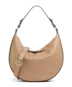Outlet Adria Lulu Small Hobo bag grained leather Shoulder Bags|Hobo Bags