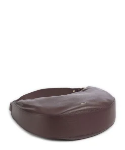 Abro Adria Lulu Small Hobo bag grained leather wine Best