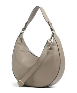 Adria Lulu Small Hobo bag grained leather Shoulder Bags|Hobo Bags