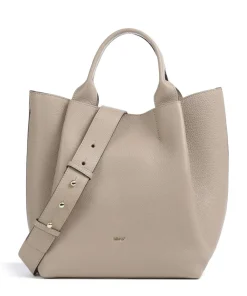 Abro Agave Essential Medium Handbag grained leather beige Best