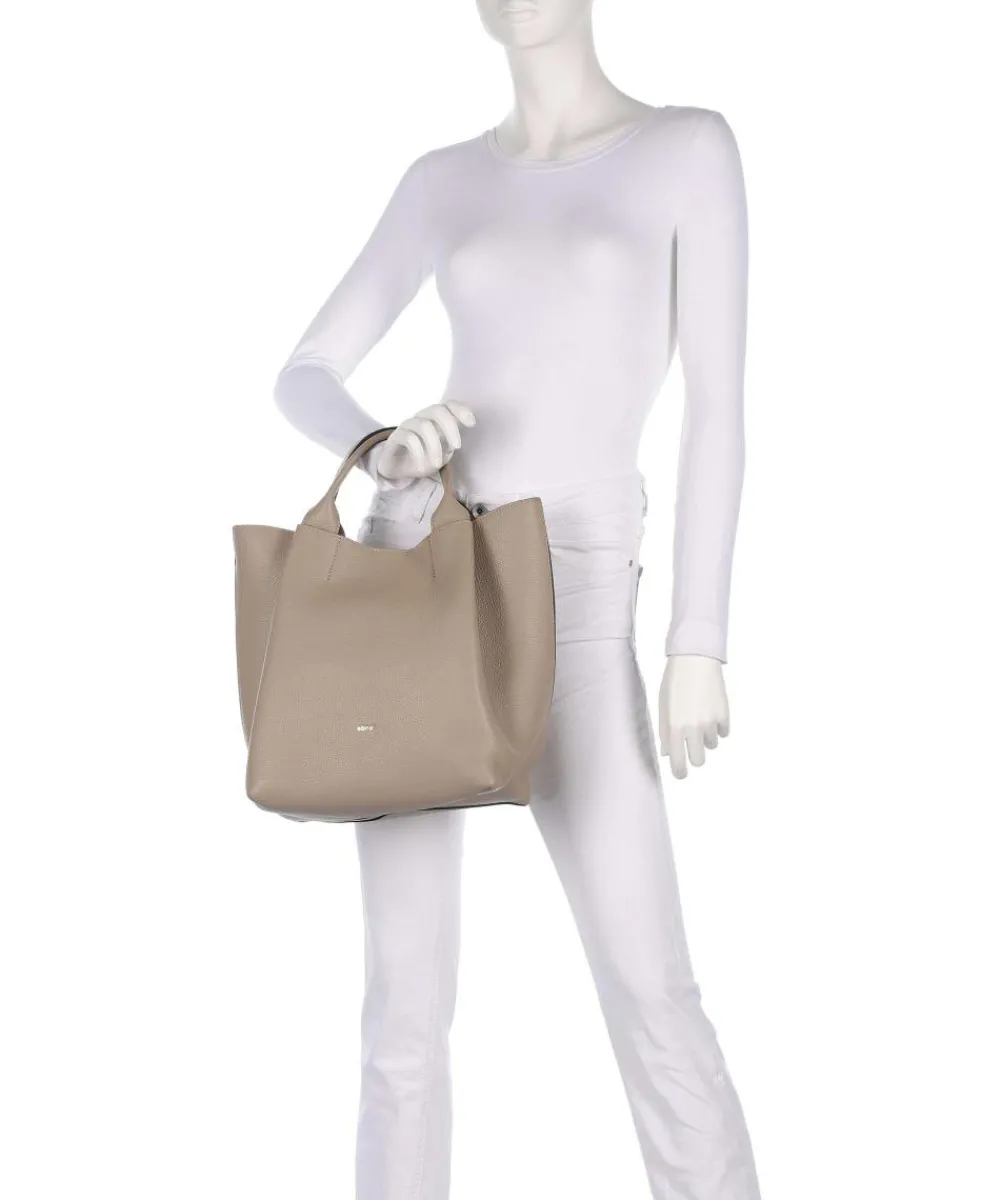Abro Agave Essential Medium Handbag grained leather beige Best