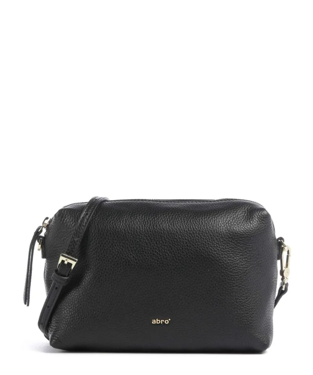 Abro Agave Kaia Crossbody bag grained leather black Outlet