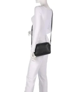 Abro Agave Kaia Crossbody bag grained leather black Outlet