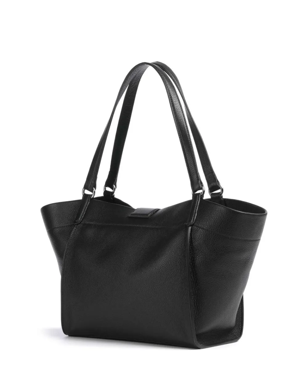 Abro Agave Temi Tote bag grained leather black