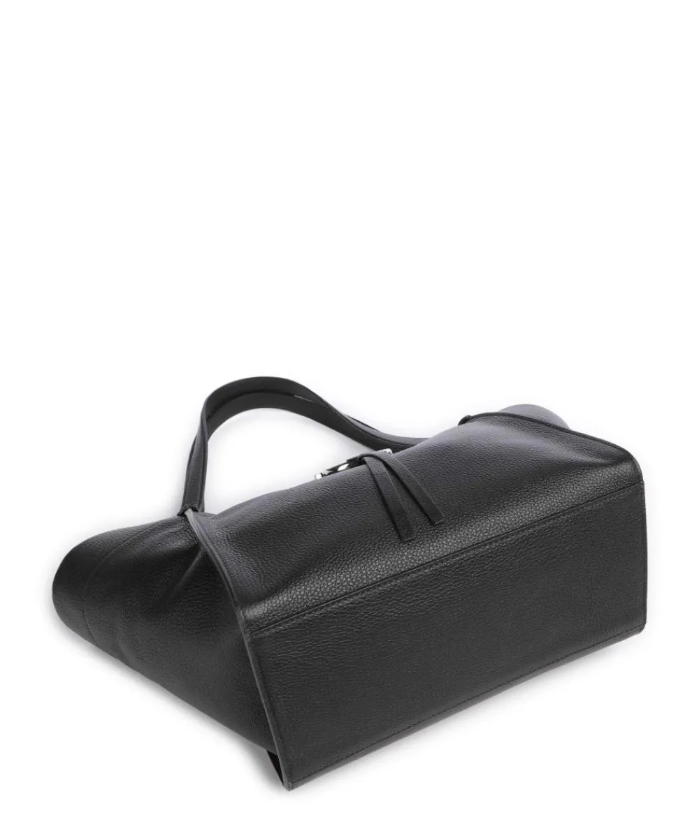 Abro Agave Temi Tote bag grained leather black
