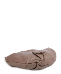 Vivienne Westwood Agnes Supple Medium Hobo bag sheepskin leather taupe New