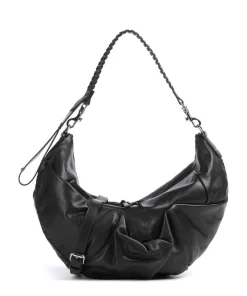 Vivienne Westwood Agnes Supple Medium Hobo bag sheepskin leather black Sale