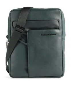 Clearance AKRON Crossbody bag 10″ fine grain leather Crossbody Bags