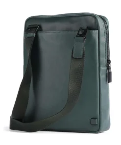 Clearance AKRON Crossbody bag 10″ fine grain leather Crossbody Bags