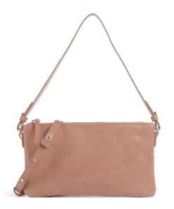 Les Visionnaires Alice Crinkle Shoulder bag fine grain cow leather antique pink Discount