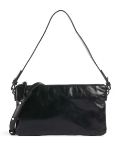 Les Visionnaires Alice Crinkle Shoulder bag fine grain cow leather black Online