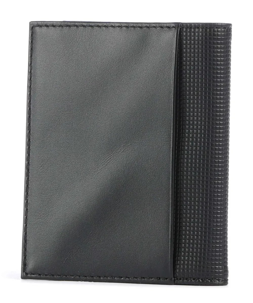 Victorinox Altius Alox Bi-Fold RFID Credit card holder fine grain leather black Clearance