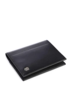 Victorinox Altius Alox Bi-Fold RFID Credit card holder fine grain leather black Clearance