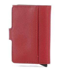 Victorinox Altius Secrid RFID Wallet fine grain leather red Outlet