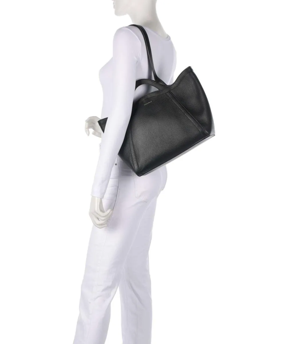 Amalia Tote bag grained leather Tote Bags|Handbags