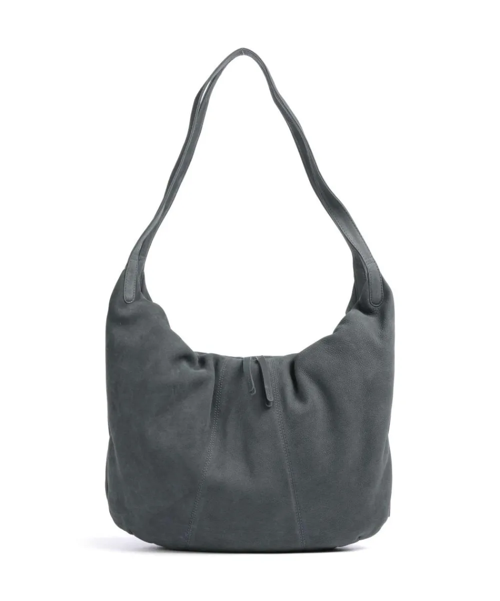 Aunts & Uncles Amelie´s Nettle Bed Ginseng Hobo bag brushed leather dark green Hot