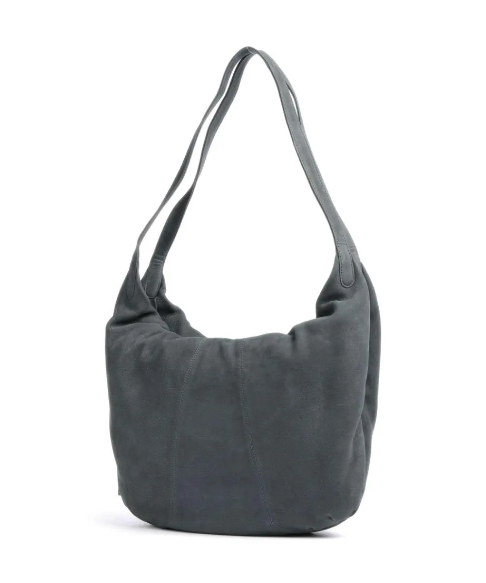 Aunts & Uncles Amelie´s Nettle Bed Ginseng Hobo bag brushed leather dark green Hot