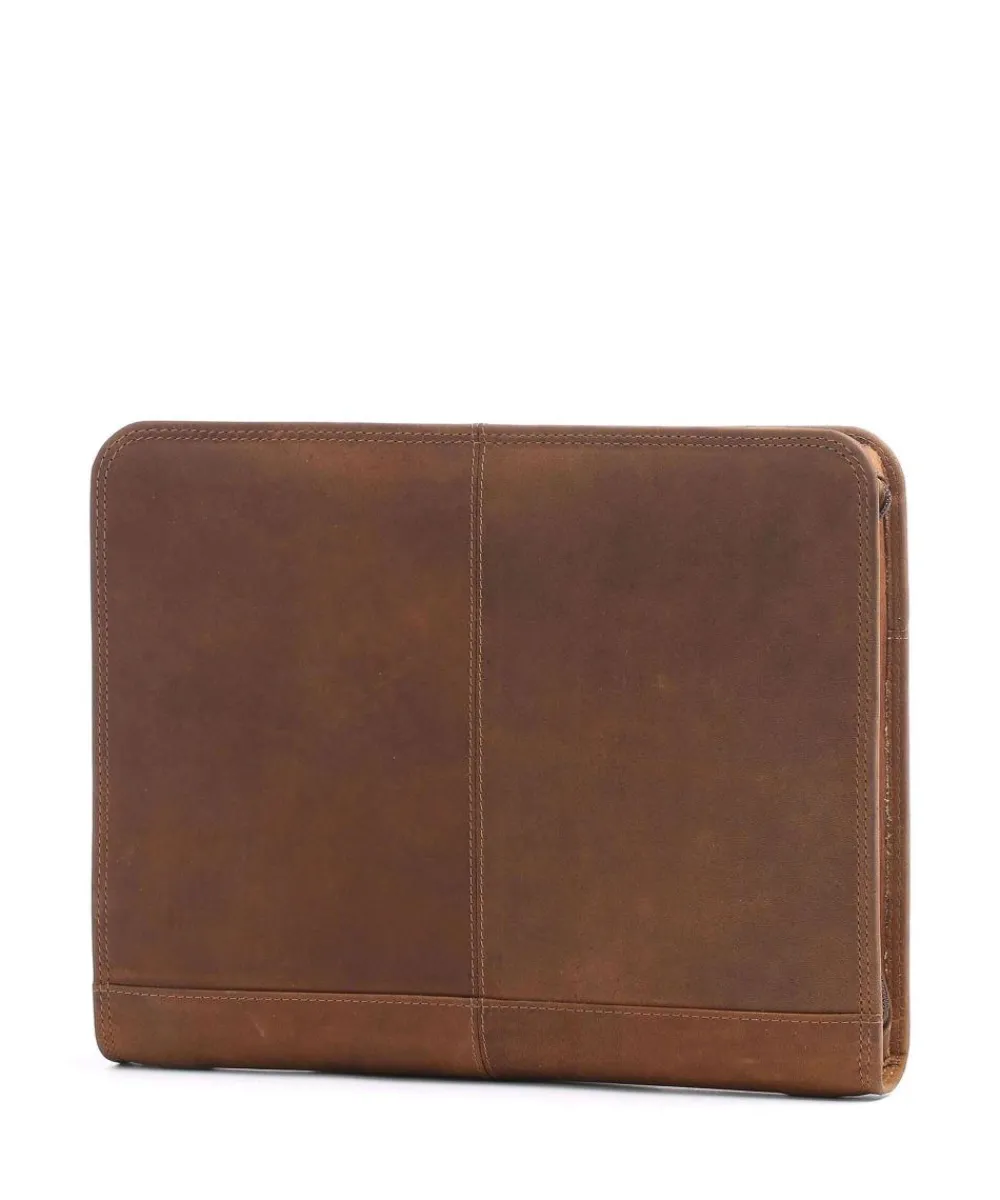 Harold Antic Portfolio cow leather brown New