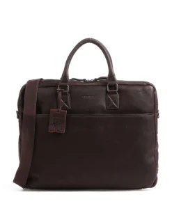 Antique Avery Briefcase 17″ grained leather Business- & Laptop Bags