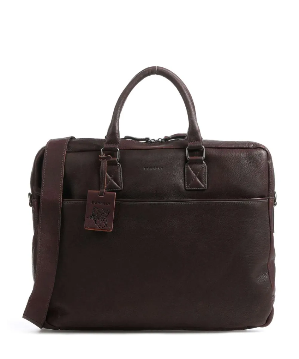 Antique Avery Briefcase 17″ grained leather Business- & Laptop Bags