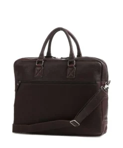 Antique Avery Briefcase 17″ grained leather Business- & Laptop Bags