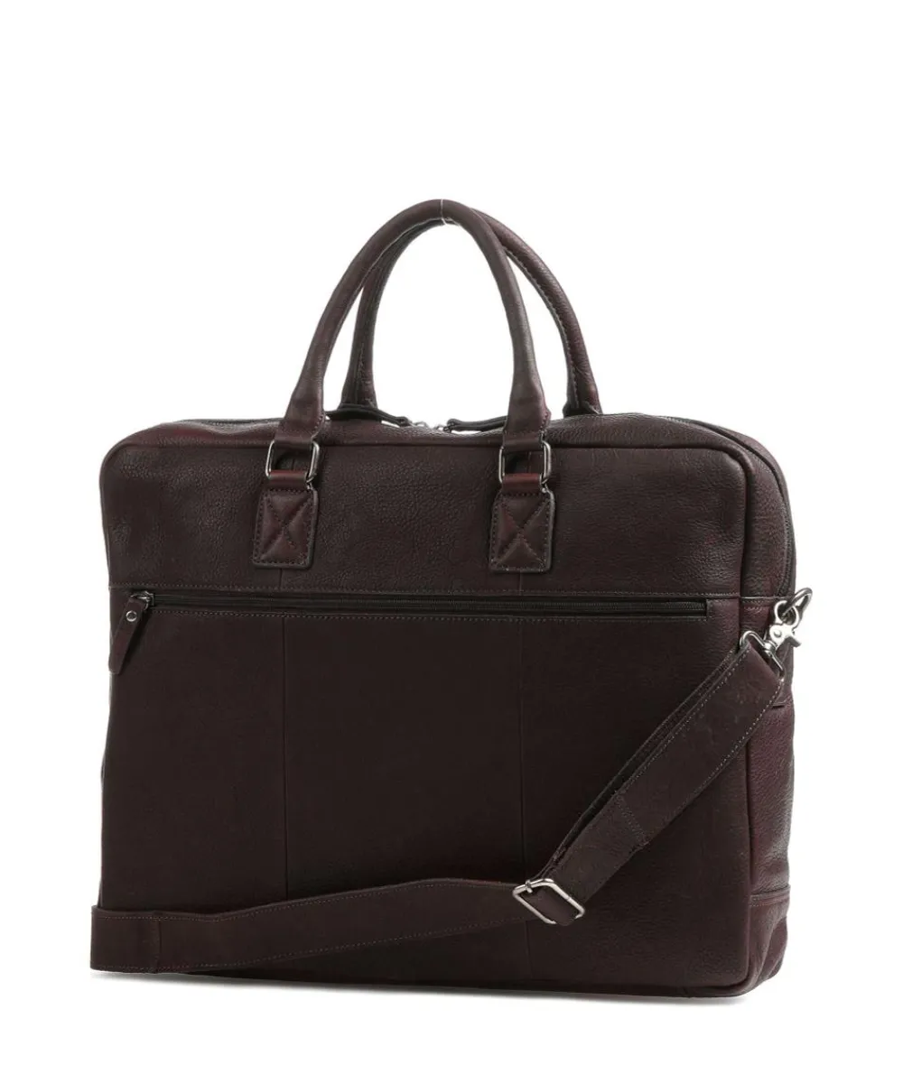 Antique Avery Briefcase 17″ grained leather Business- & Laptop Bags