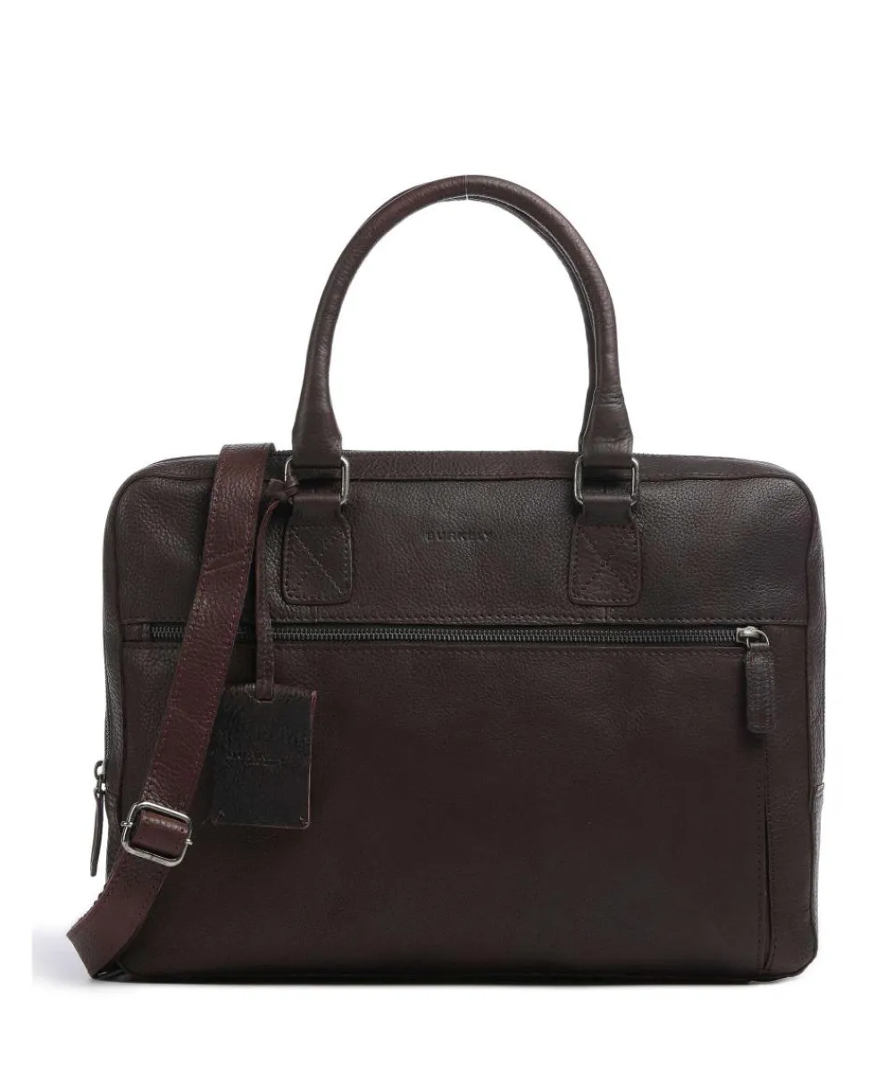 Antique Avery Briefcase 14″ grained leather Business- & Laptop Bags