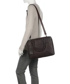 Antique Avery Briefcase 14″ grained leather Business- & Laptop Bags