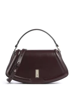 BOSS Ariell M Handbag smooth cow leather bordeaux red