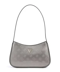 Guess Arnela Shoulder bag imitation leather platinum Discount