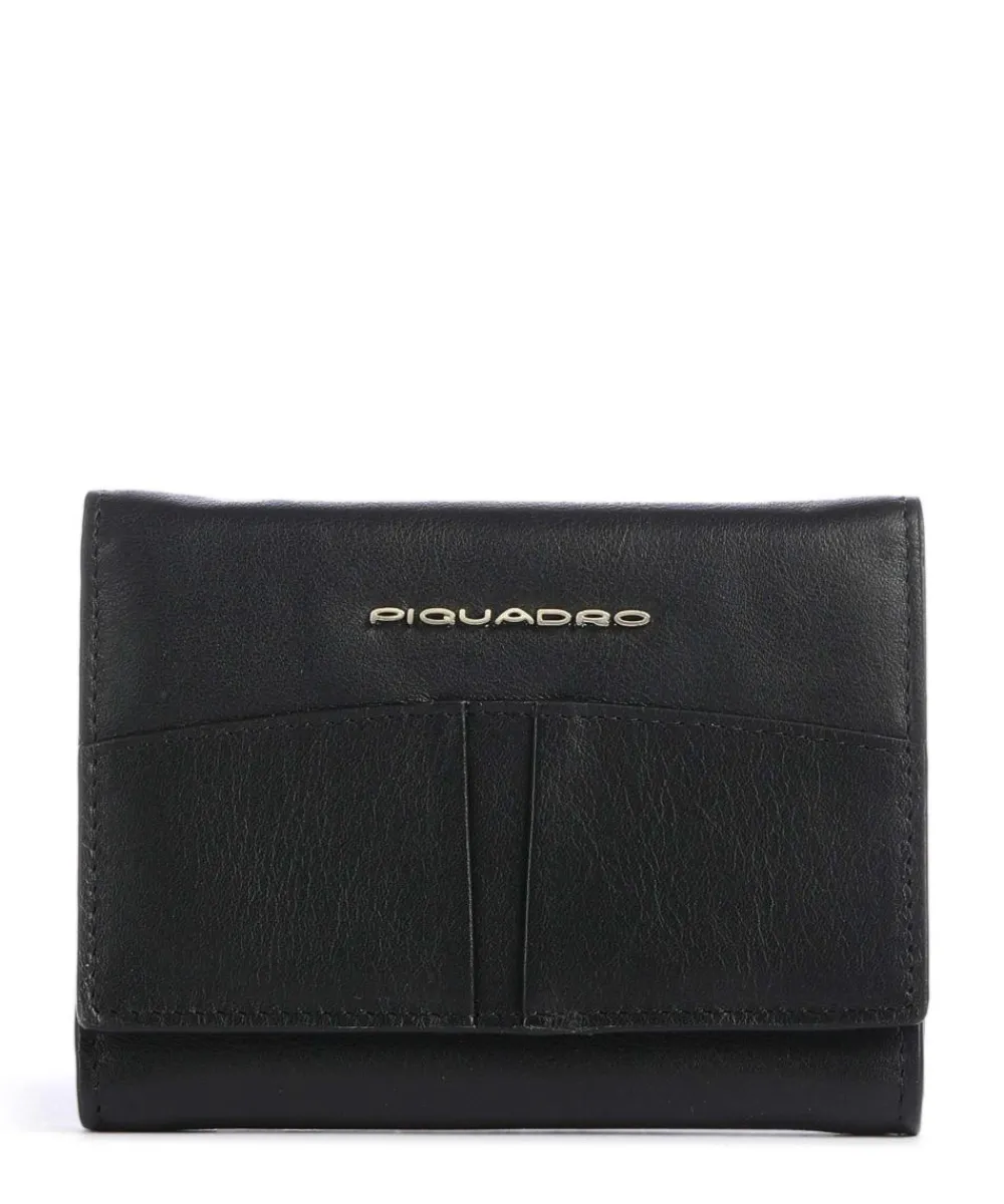 Ashley RFID Wallet fine grain cow leather Wallets