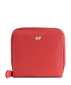 Braun Büffel Asti RFID Wallet grained cow leather red Sale