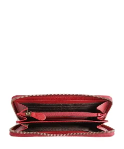 Braun Büffel Asti RFID Wallet grained cow leather red New