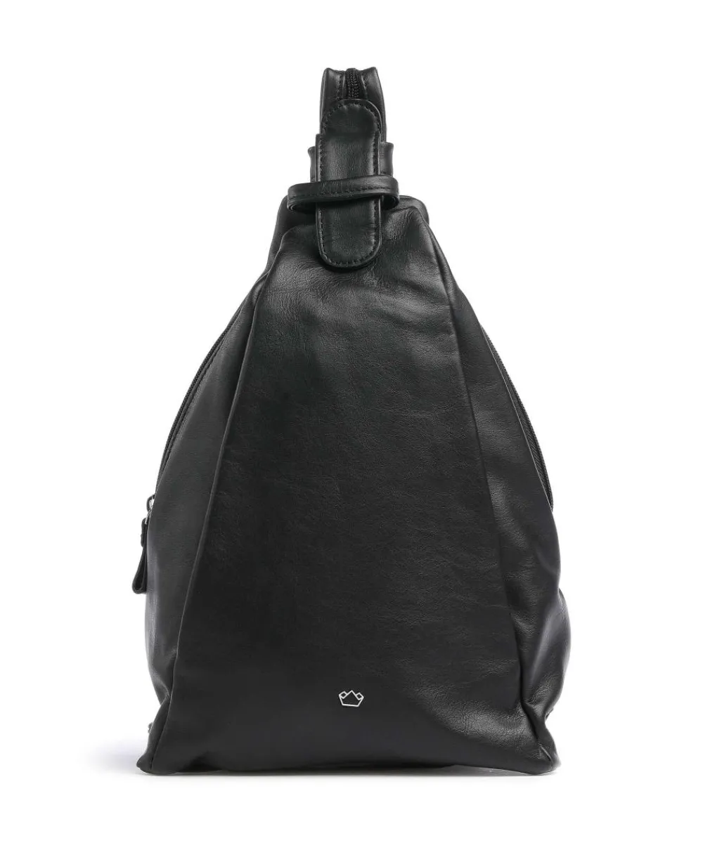 Castelijn & Beerens Babette Nappa Sling bag fine grain cow leather black Outlet