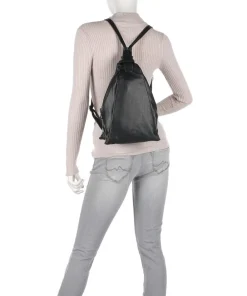Castelijn & Beerens Babette Nappa Sling bag fine grain cow leather black Outlet